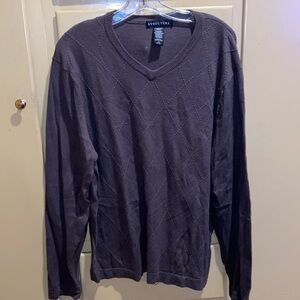 Vintage Structure Sweater Mens Sz L